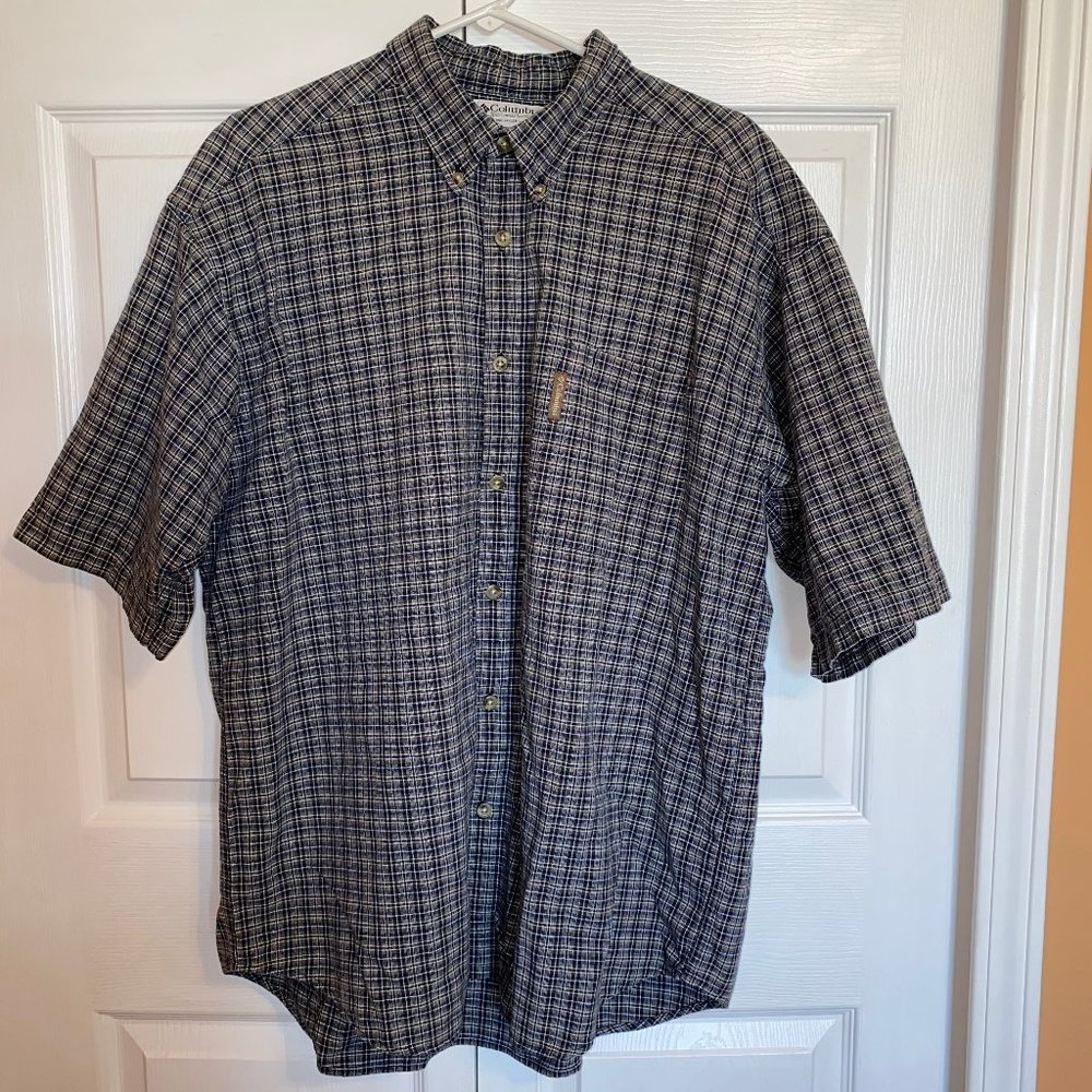 Columbia short sleeve button shirt XL/XXL